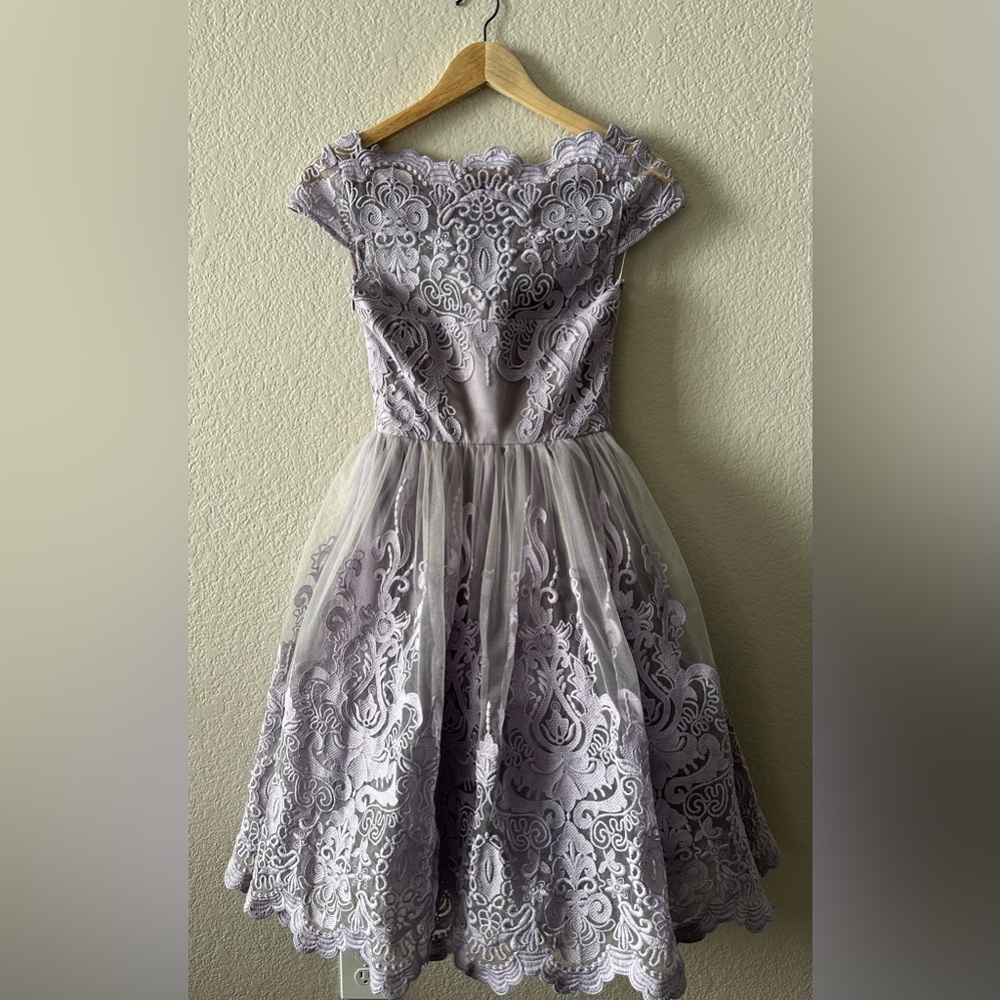 Beautiful purple Chi Chi dress.